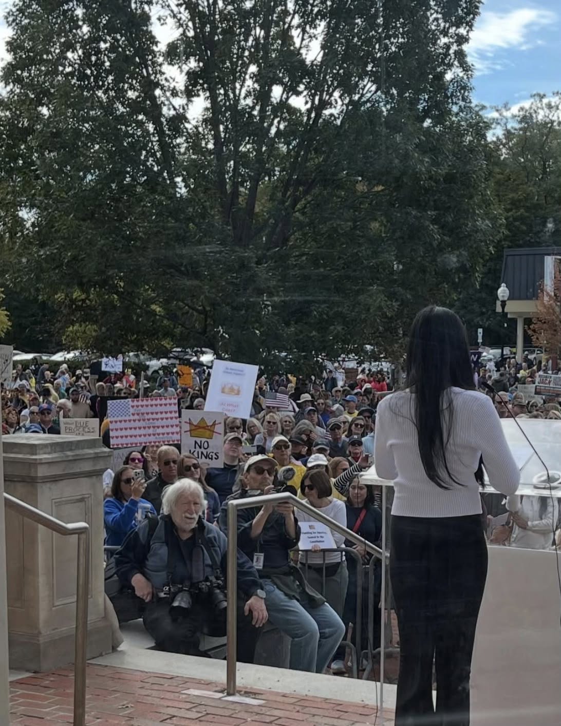 Youth civic engagement at the Kings Rally